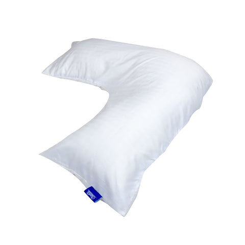 Contour L Pillow Case - White