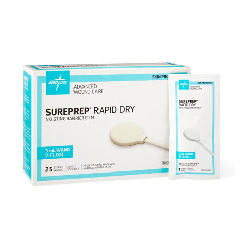 SurePrep Rapid-Dry No-Sting Barrier Film, 3 mL Wand (case of 100)