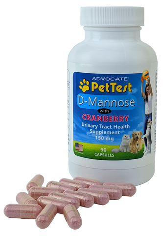 PetTest D-Mannose Supplement (90 capsules)
