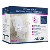 PreserveTech™ Universal Raised Toilet Seat (1EA)