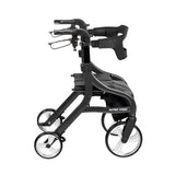 Nitro Sprint Rollator Rolling Walker, Hemi Height, Black