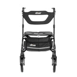 Nitro Sprint Rollator Rolling Walker, Tall, Black