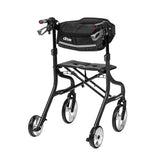 Nitro Sprint Rollator Rolling Walker, Tall, Black