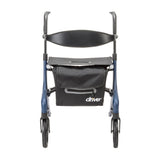 AeroWalk Ultra-Lite Rollator, Standard (Blue)