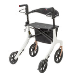AeroWalk Ultra-Lite Rollator, Standard (White)
