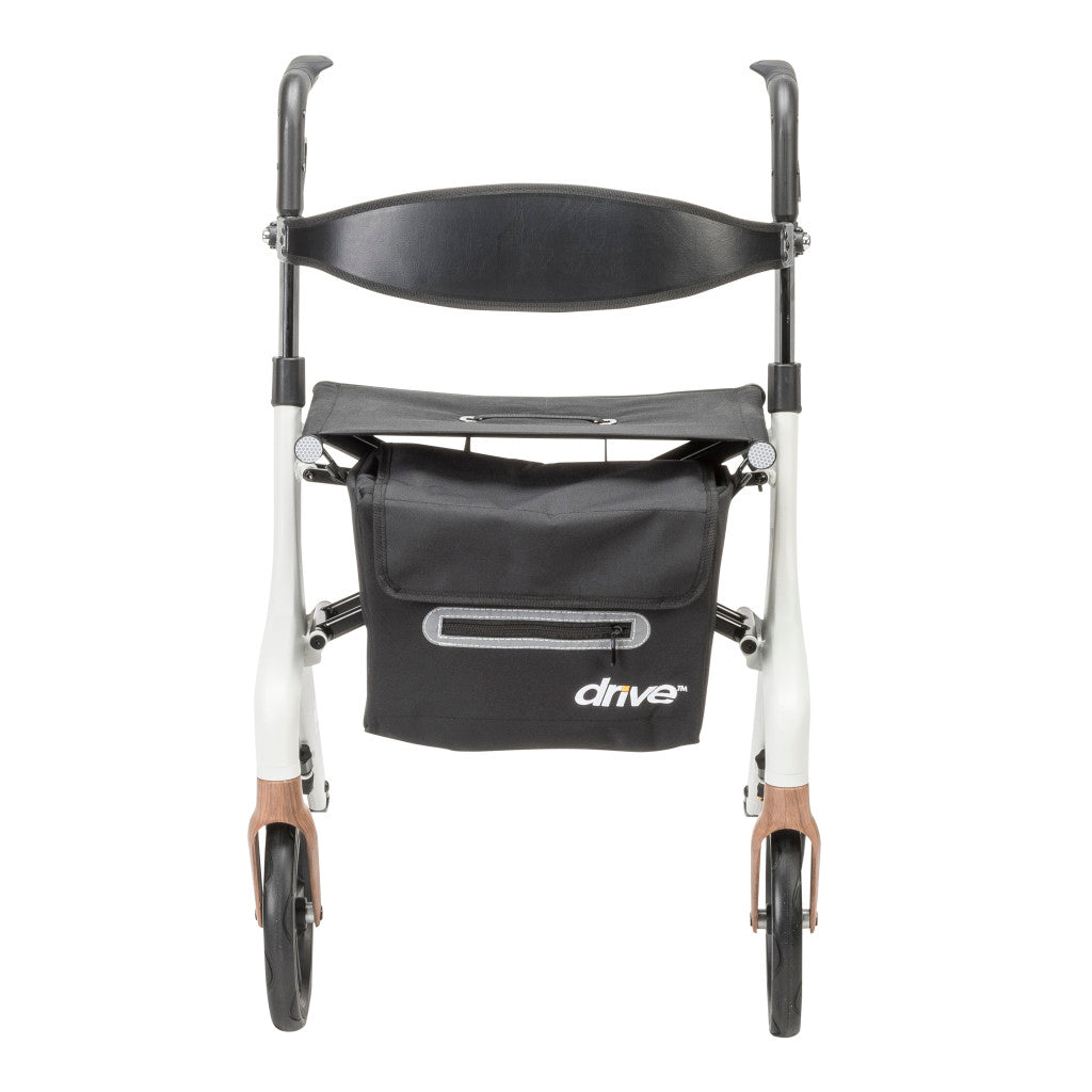 AeroWalk Ultra-Lite Rollator, Standard (White)