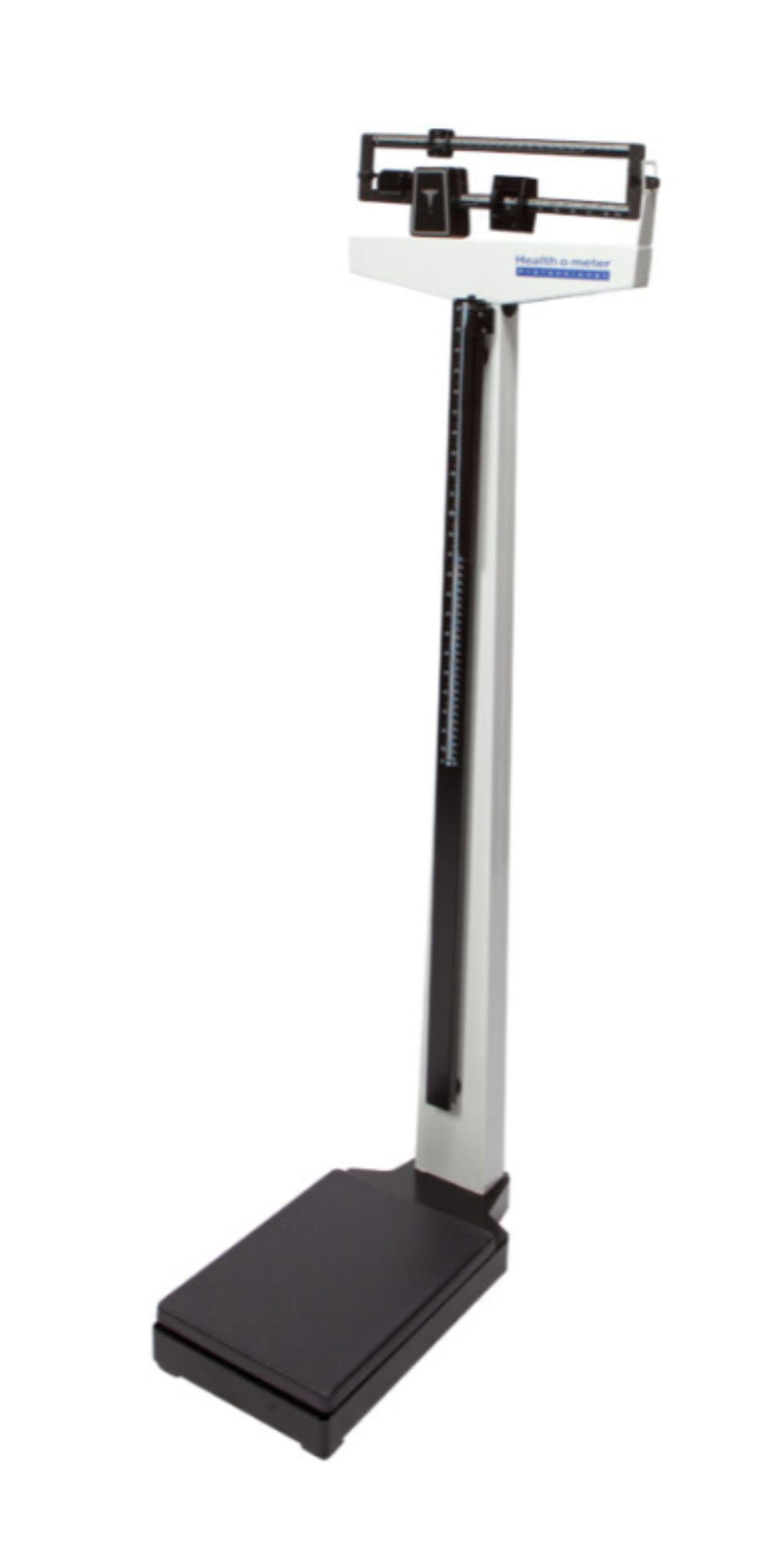 Health O Meter Mechanical Beam Scale with Height Rod