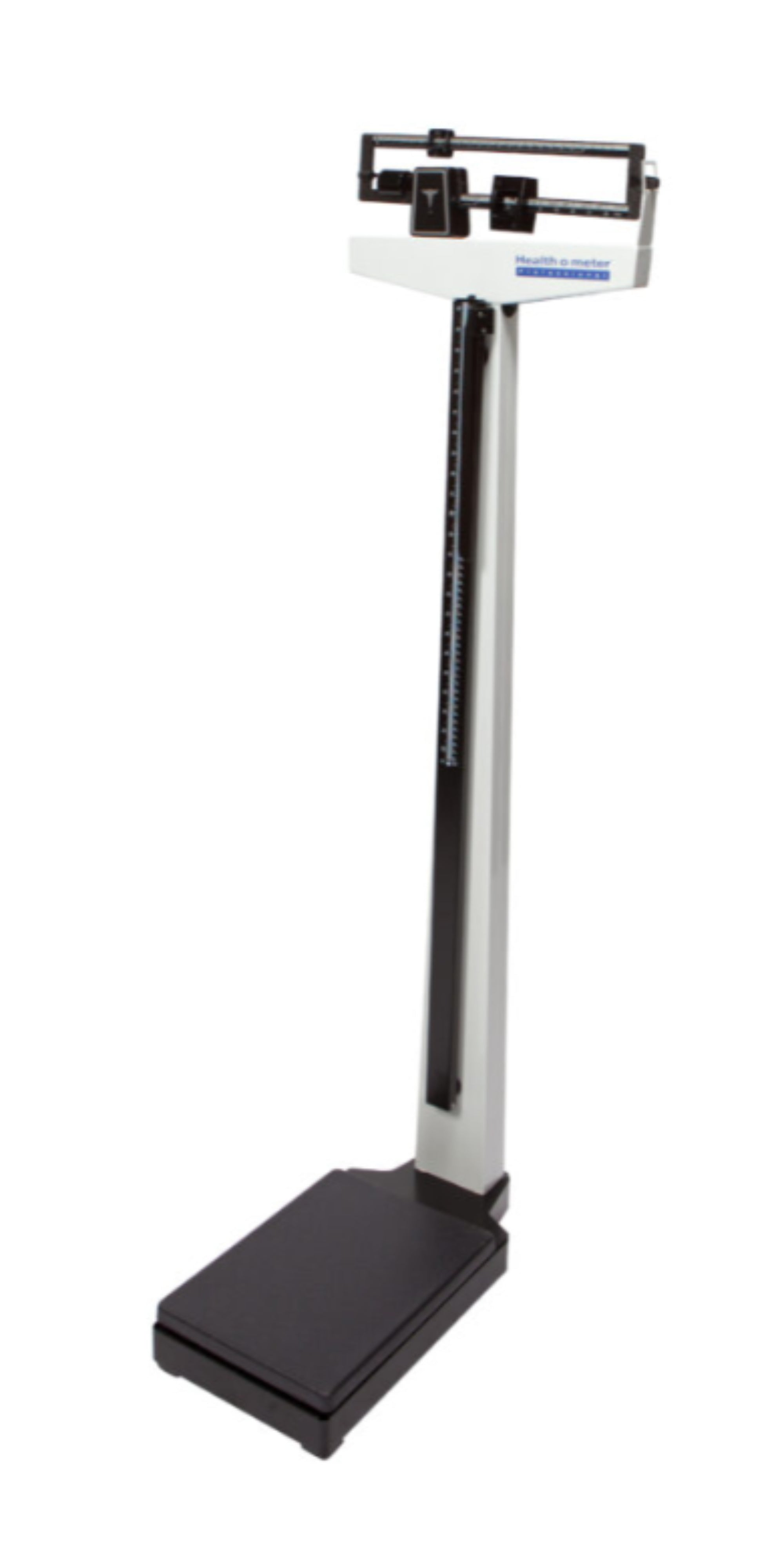 Health O Meter Mechanical Beam Scale with Height Rod