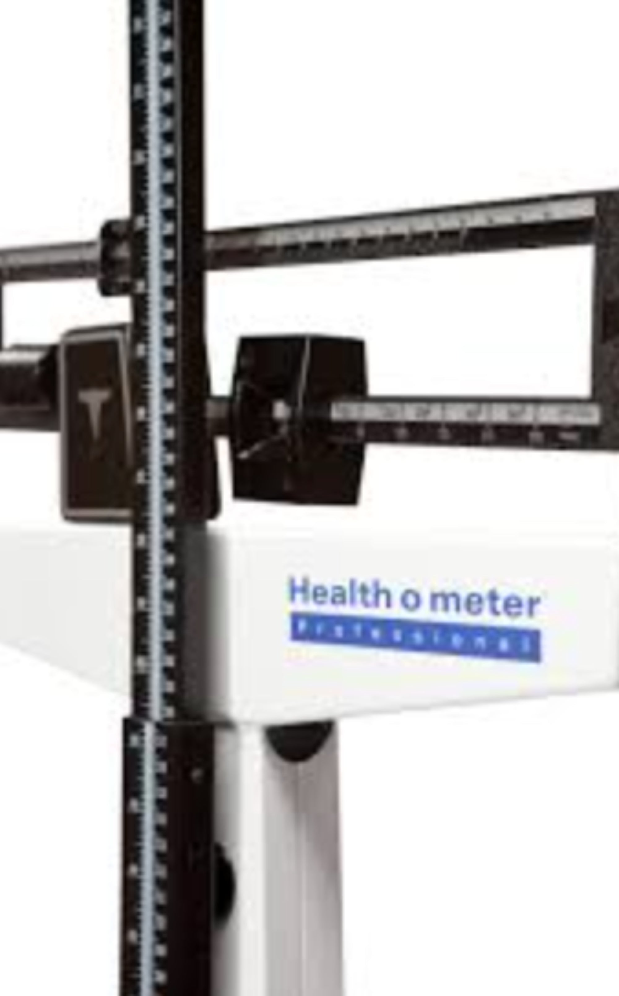 Health O Meter Mechanical Beam Scale with Height Rod