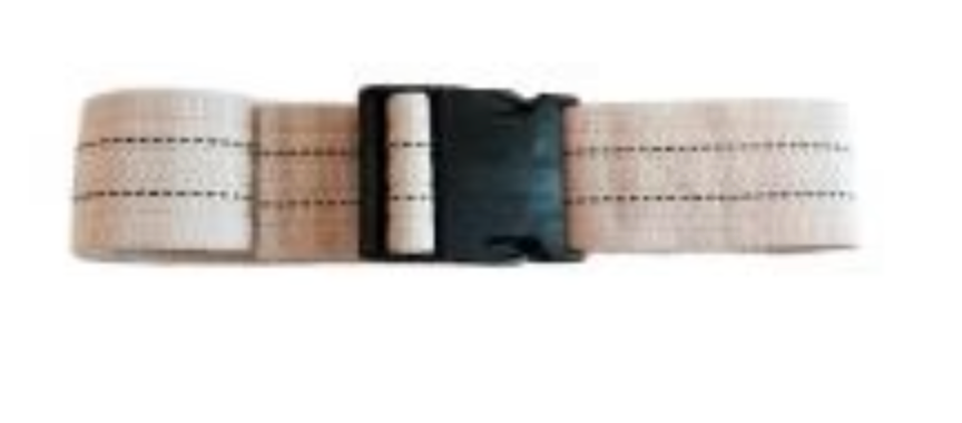 Gait Belt - Pinstripe - Plastic Buckle - 54"