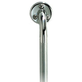 AquaSense Knurled Chrome Grab Bar, 32"