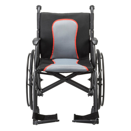 AeroFly Ultra-Lite Wheelchair, 18", Black