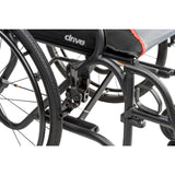 AeroFly Ultra-Lite Wheelchair, 18", Black