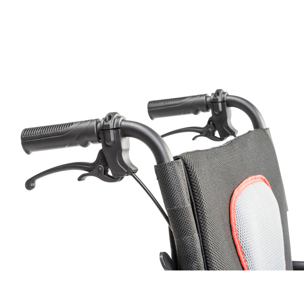 AeroFly Ultra-Lite Wheelchair, 18", Black