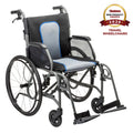 AeroFly Ultra-Lite Wheelchair, 18", Gray