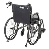 AeroFly Ultra-Lite Wheelchair, 18", Gray