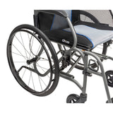AeroFly Ultra-Lite Wheelchair, 18", Gray