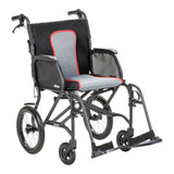 AeroFly Ultra-Lite Transport Chair, 18", Black