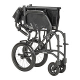 AeroFly Ultra-Lite Transport Chair, 18", Black