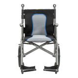 AeroFly Ultra-Lite Transport Chair, 18", Gray