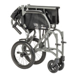 AeroFly Ultra-Lite Transport Chair, 18", Gray
