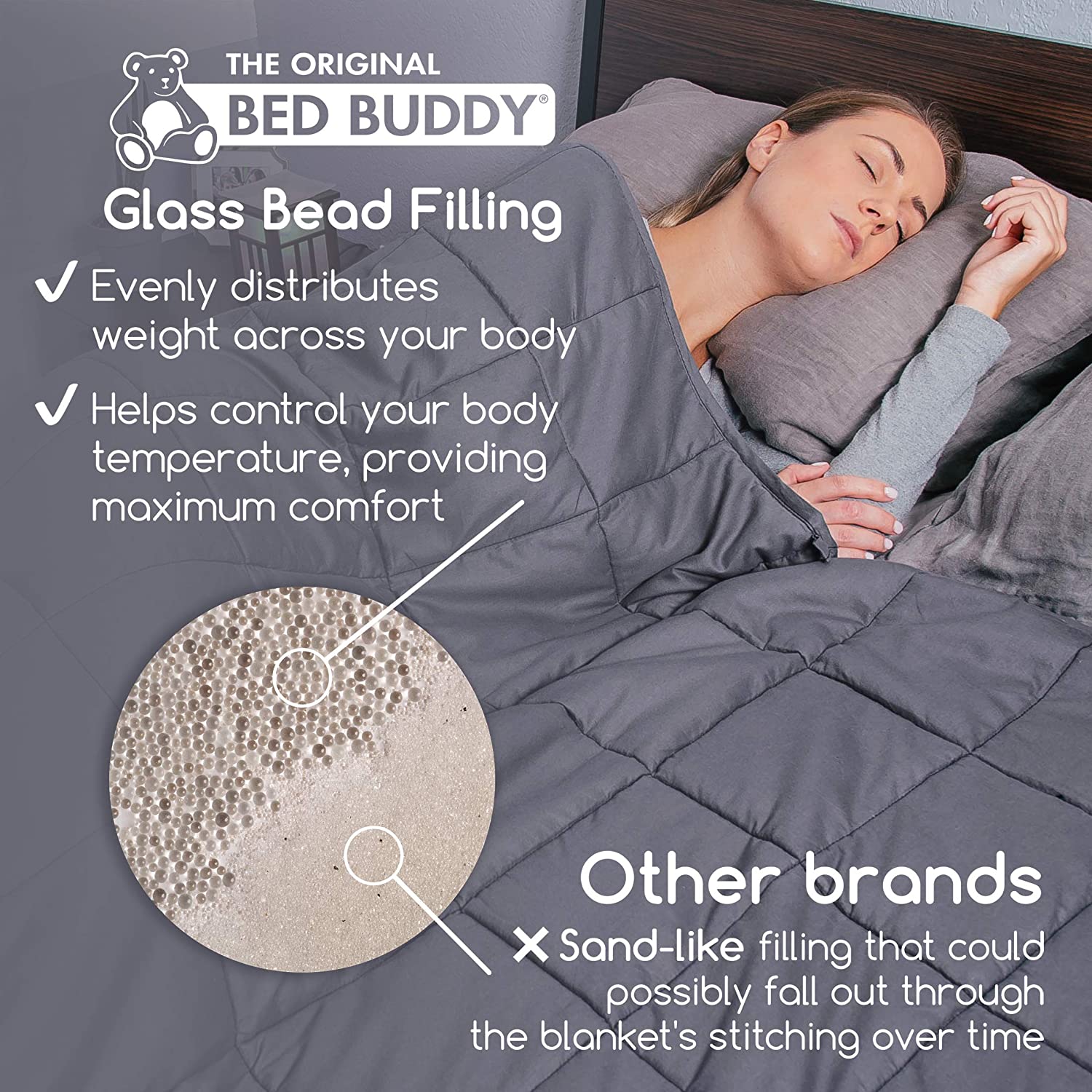 Bed Buddy Weighted Blanket, Adult