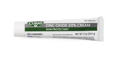 CURAD 20% Zinc Oxide Cream, 2-oz. Tube (case of 12)