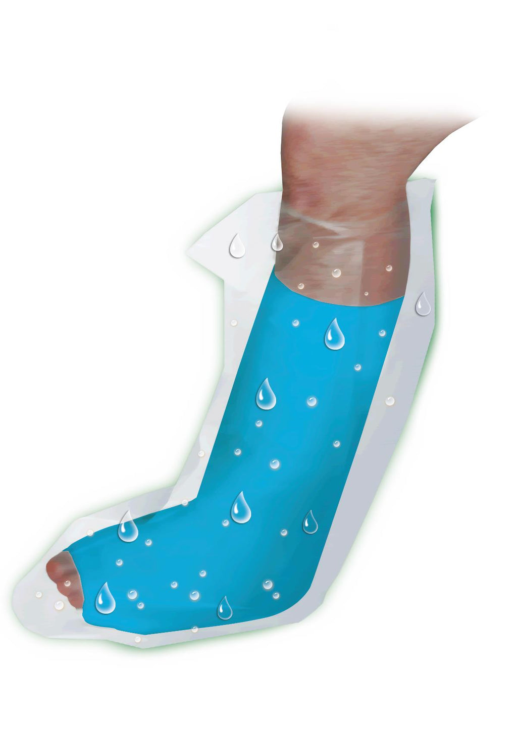 CURAD Cast Protector, Adult, Leg (case of 6)