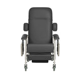 Clinical Care Geri Chair Recliner, Charcoal
