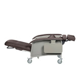 Clinical Care Geri Chair Recliner, Chocolate