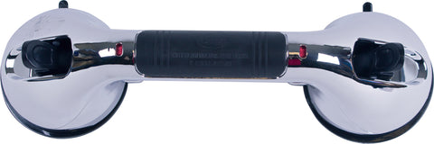 Chrome Ultra Grip Bath Handle, 12"