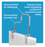 Tri-Grip Bathtub Rail