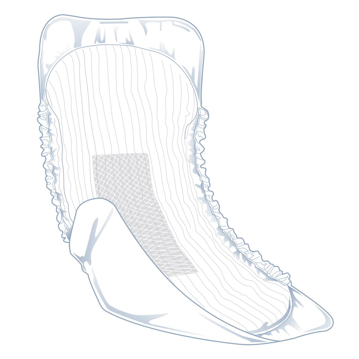 FitRight Incontinence Liners, Moderate (case of 80)