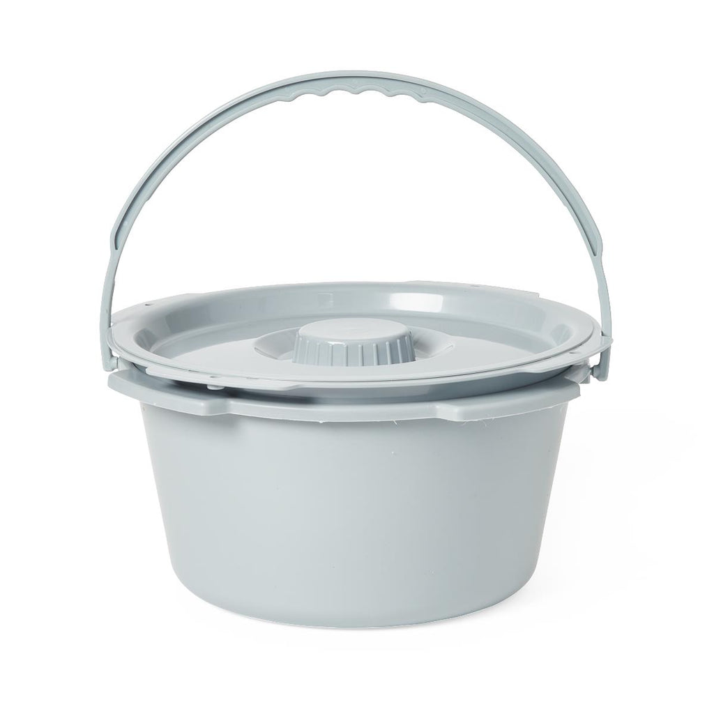 Steel 3-in-1 Folding Commode with Adjustable Height