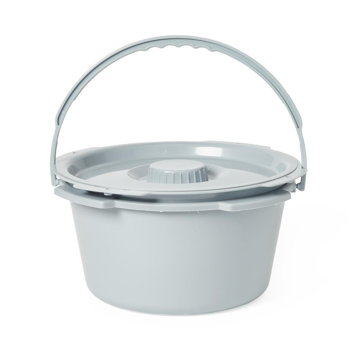 Steel 3-in-1 Folding Commode with Adjustable Height