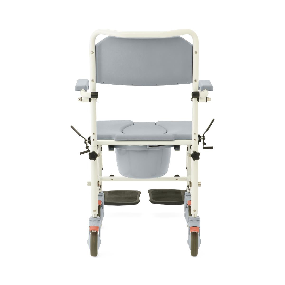 Aluminum Shower Commode Transport Chair