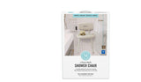 Martha Stewart Collection Euro-Style Shower Chair with Back