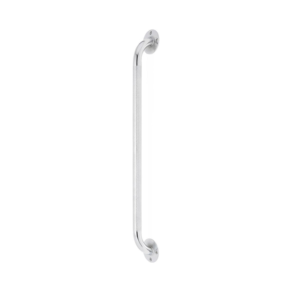 Knurled Chrome Grab Bar, 24"