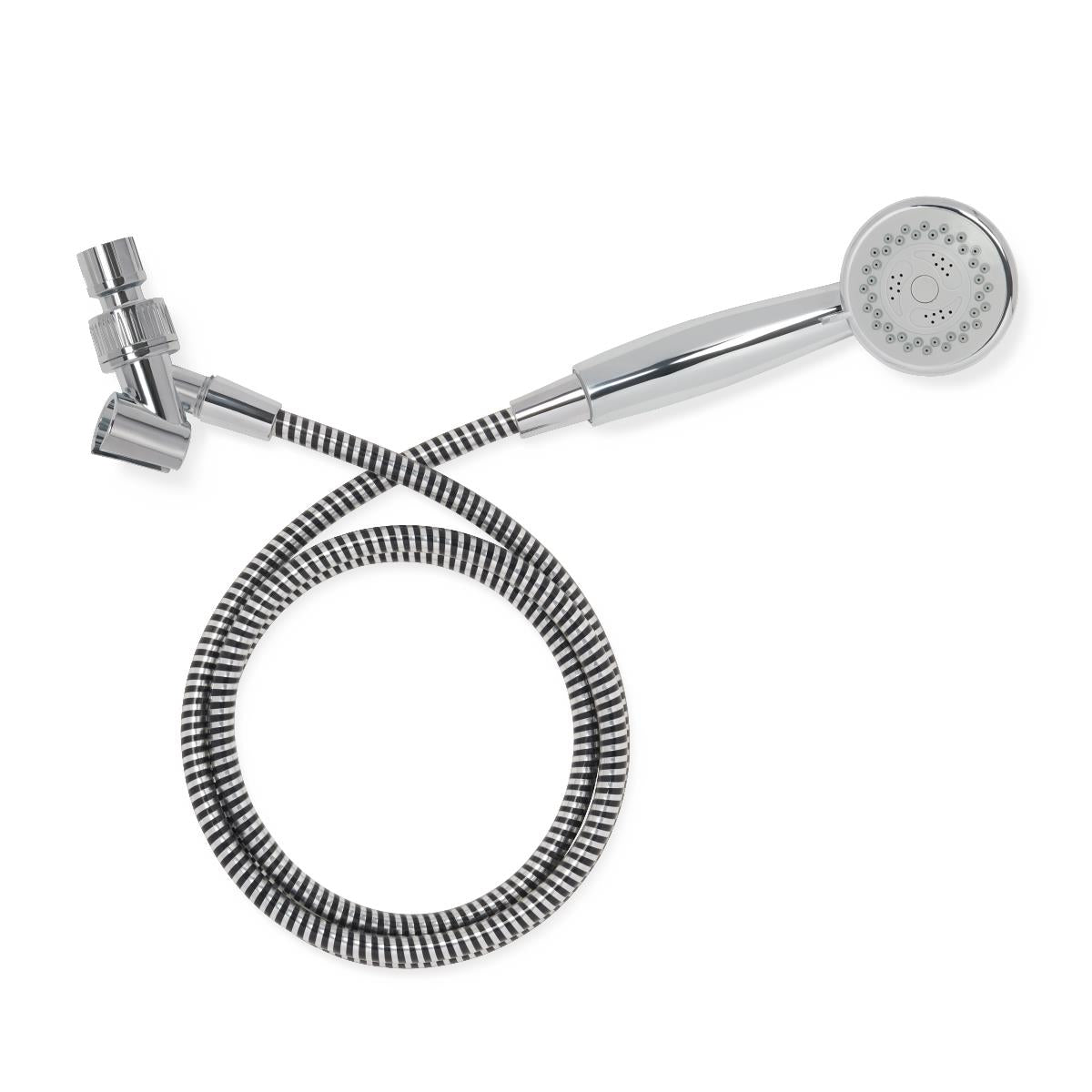 Deluxe Chrome Handheld Showerhead with 3 Massage Functions