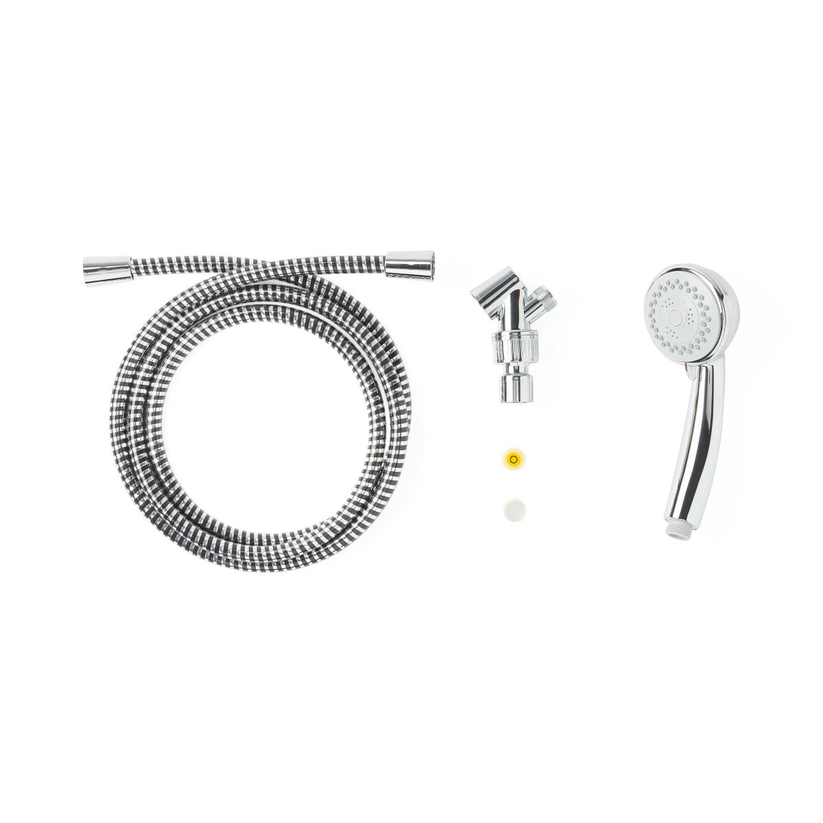Deluxe Chrome Handheld Showerhead with 3 Massage Functions