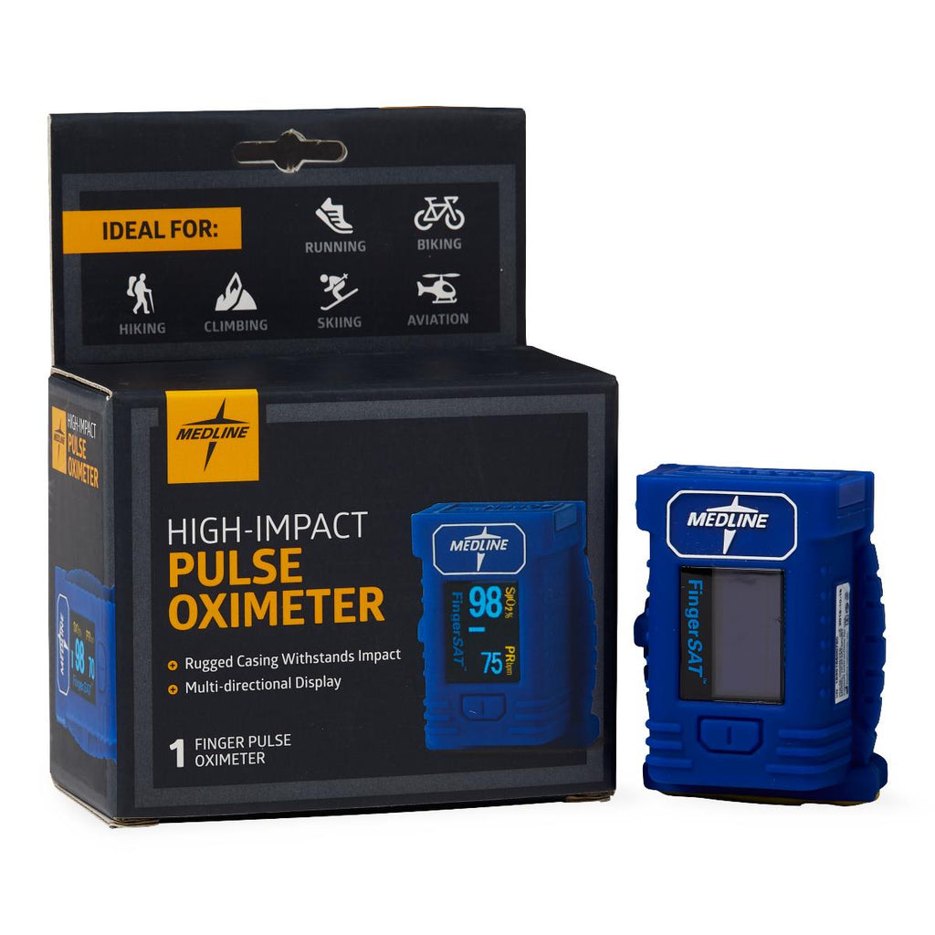 High-Impact Fingertip Pulse Oximeter