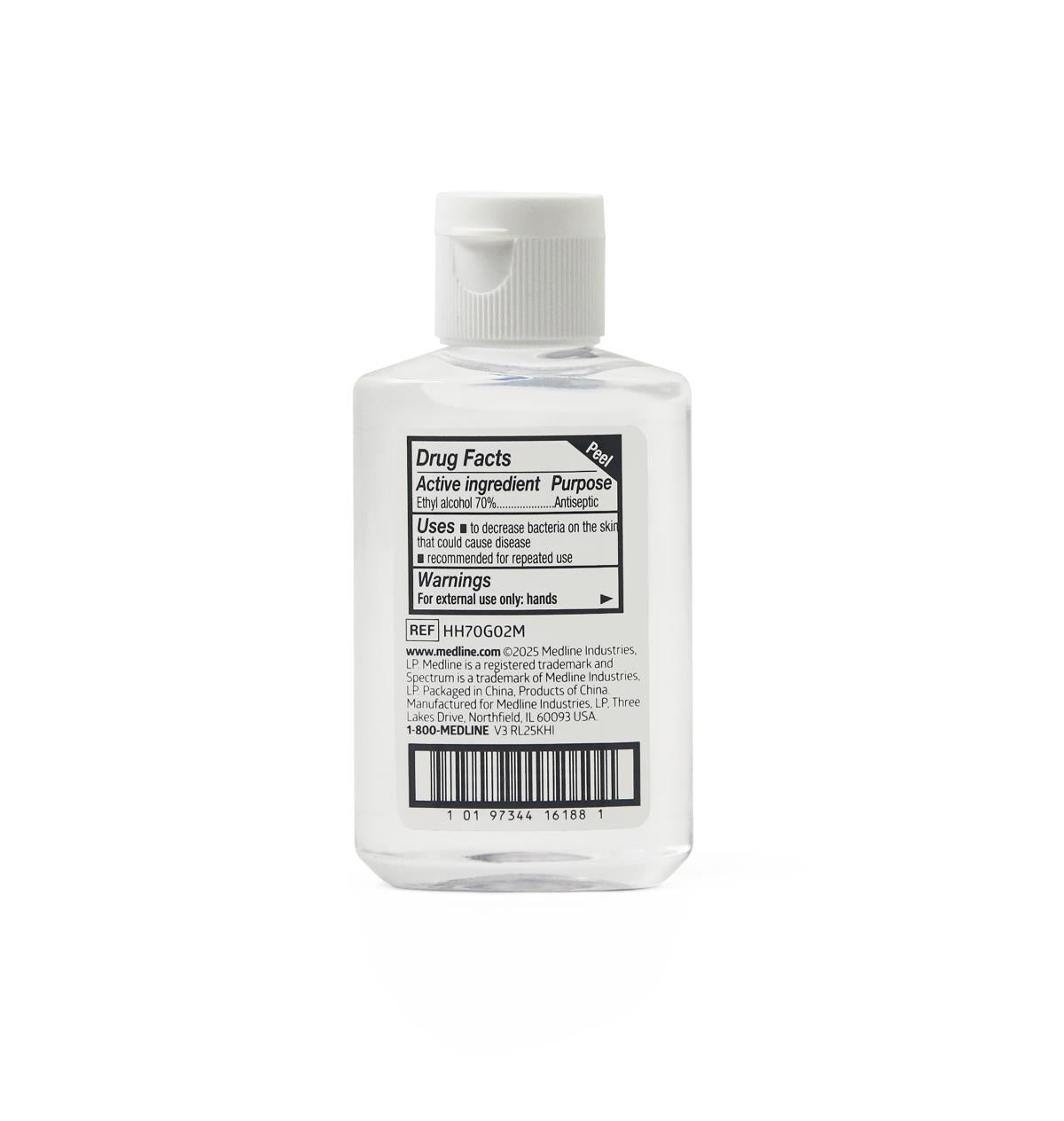 Spectrum Advanced Gel Hand Sanitizer, 2oz.