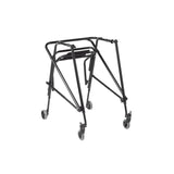 Nimbo 2G Lightweight Posterior Walker with Seat, Extra Large, Emperor Black