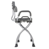 X-Fold Shower Chair, Storm/ Gray