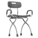X-Fold Shower Chair, Storm/ Gray