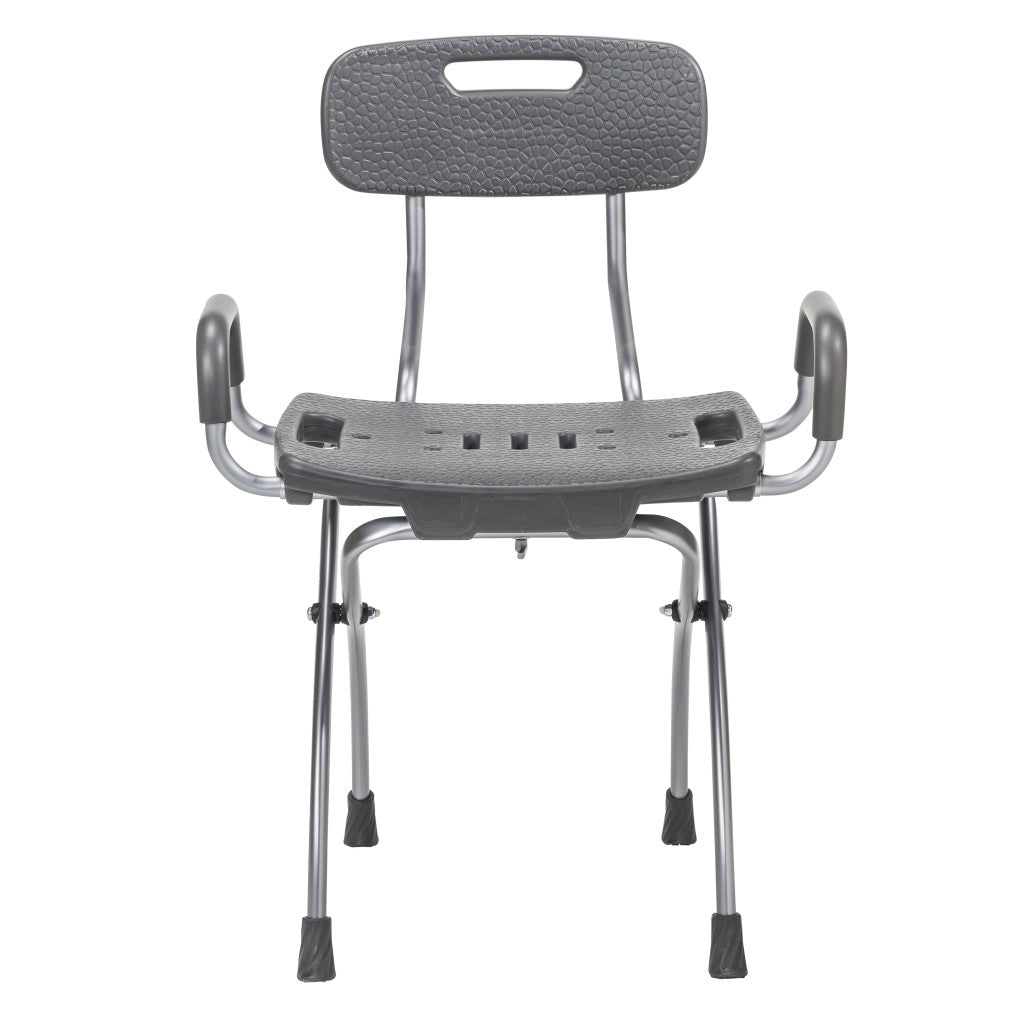 X-Fold Shower Chair, Storm/ Gray
