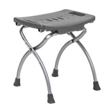 X-Fold Shower Chair, Storm/ Gray