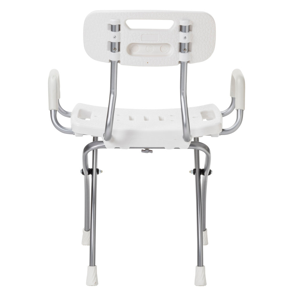 X-Fold Shower Chair, Pearl/ White