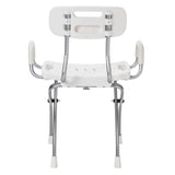 X-Fold Shower Chair, Pearl/ White