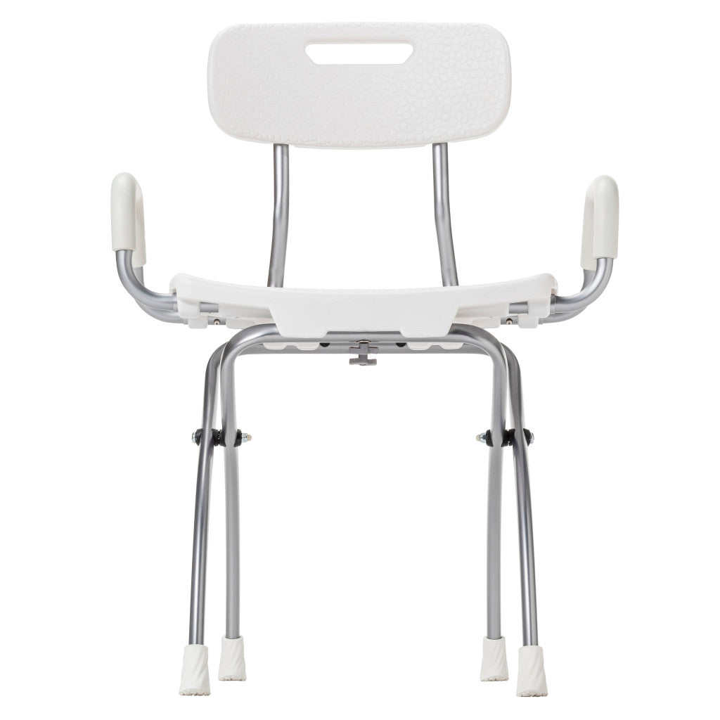 X-Fold Shower Chair, Pearl/ White